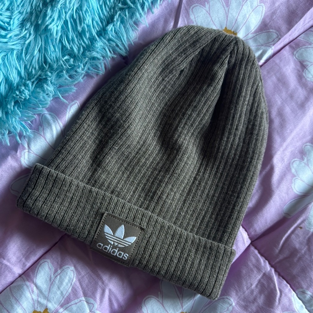 Adidas Taupe/Gray Beanie